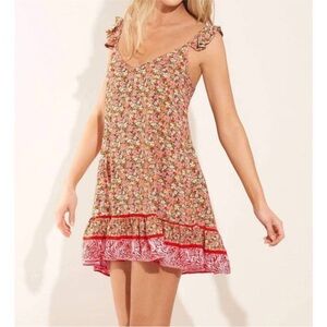 MAAJI cherry blossom sophie short dress in cherry blossom Size S